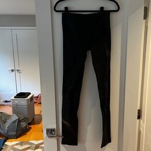 LIKE NEW THE ROW LEATHER LEGGINGS